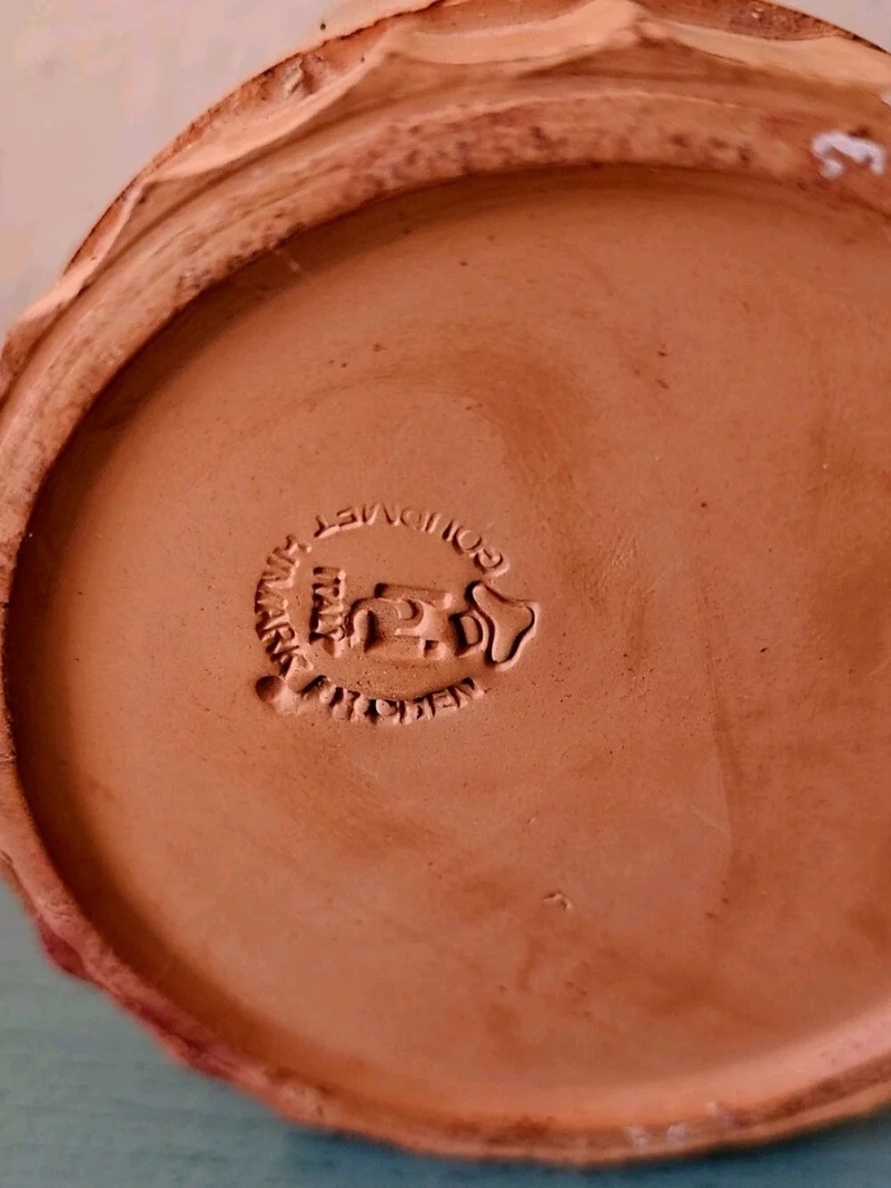 Vintage Italian terracotta wine cooler 